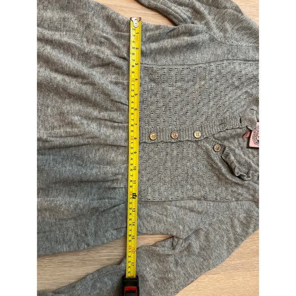 Juicy Couture Knit Cashmere Blend Sweater Dress Gray Size M - Picture 7 of 7